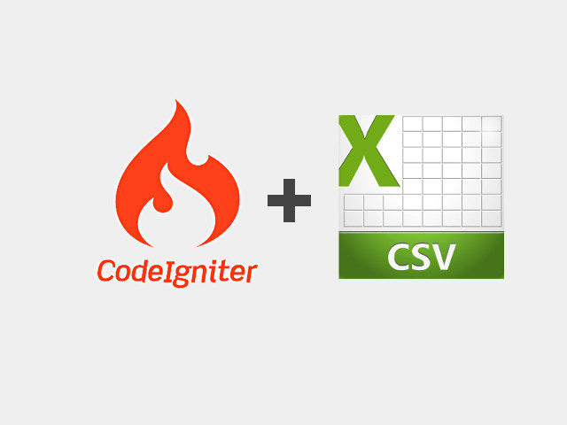 Crear CSV con codeigniter